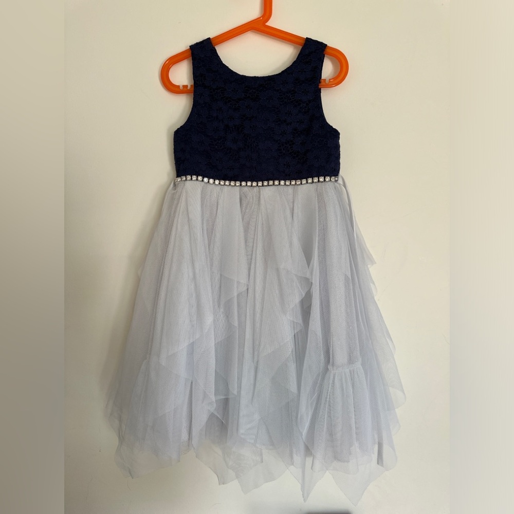 American Princess Midnight Blue Lace Sleepwear